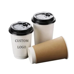 Wholesale 90mm Paper Cups Doule Layer Paper Cups