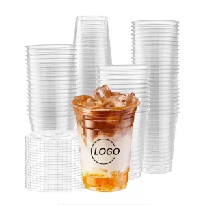 wholesale 98mm PET Cups Cold Drink Cup