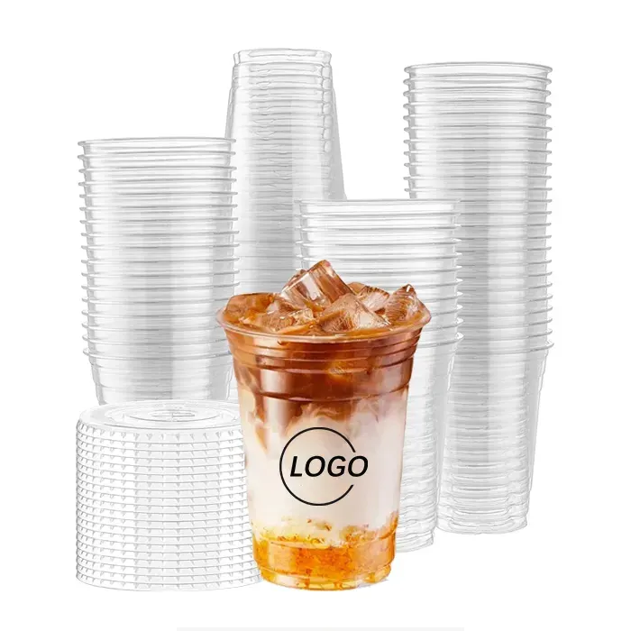 wholesale 98mm PET Cups Cold Drink Cup